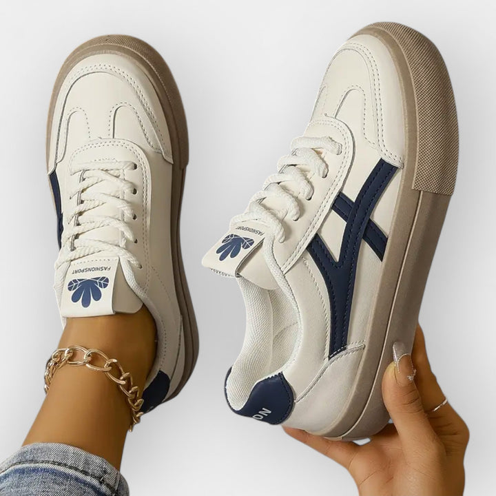 Retro platåsneakers