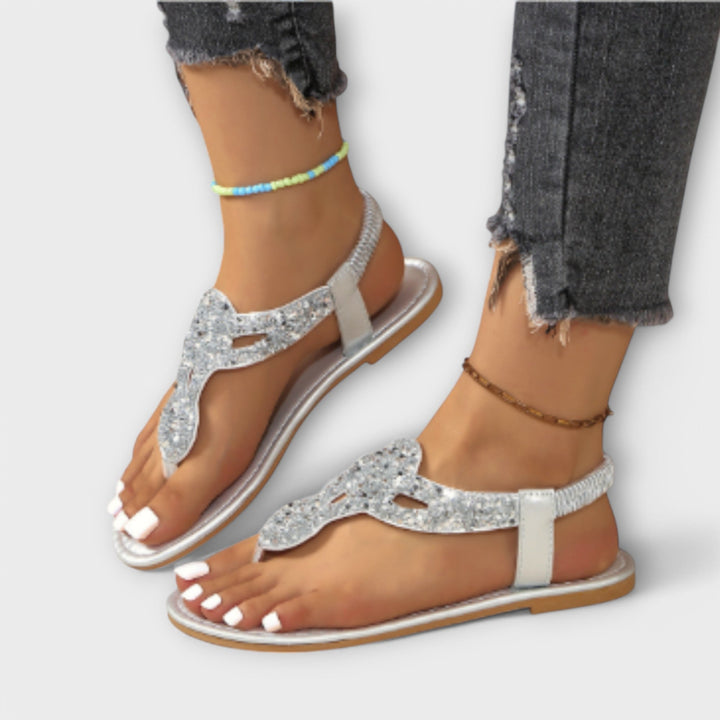 Kaelie – ortopedisk sandal med kristaller