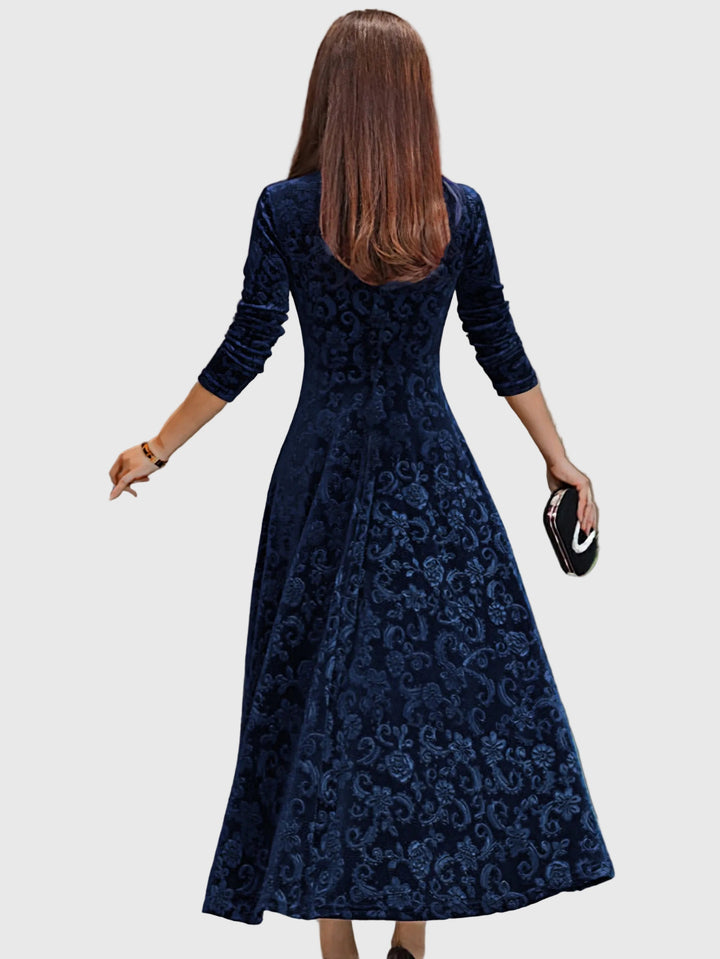 Nancy – festlig elegant sammetsklänning