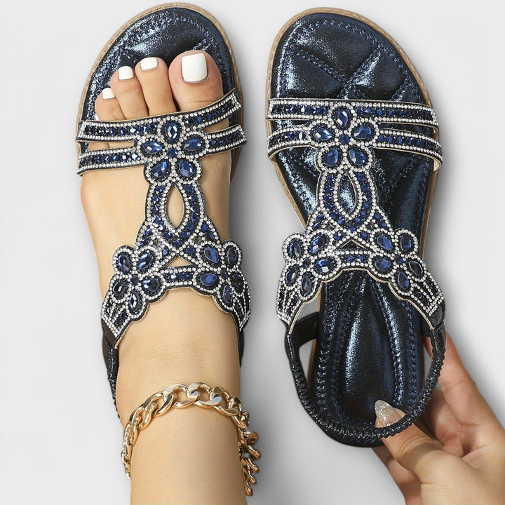 Birgit – ortopedisk sandal med bohocharm