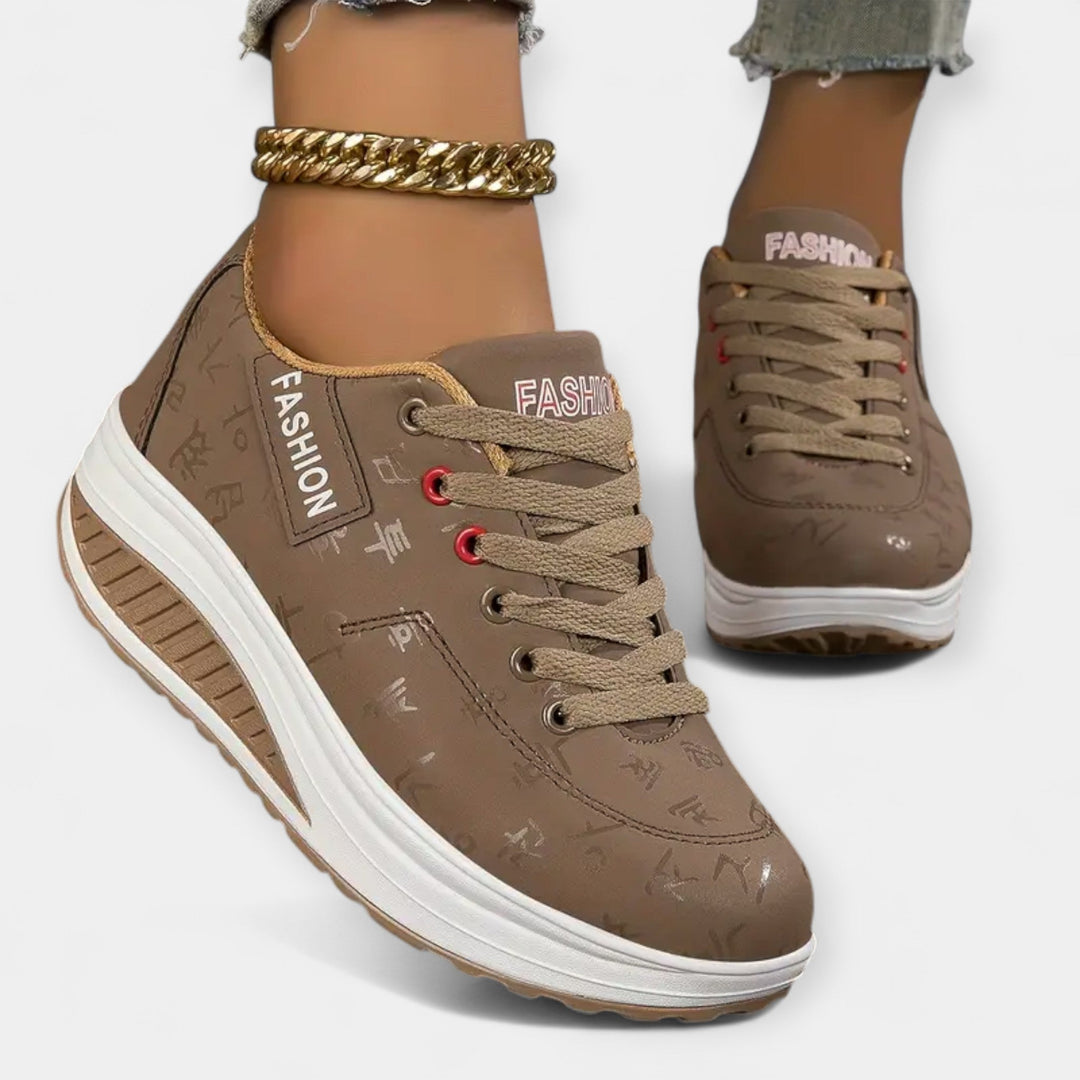 Anatomiska sneakers med luftkudde