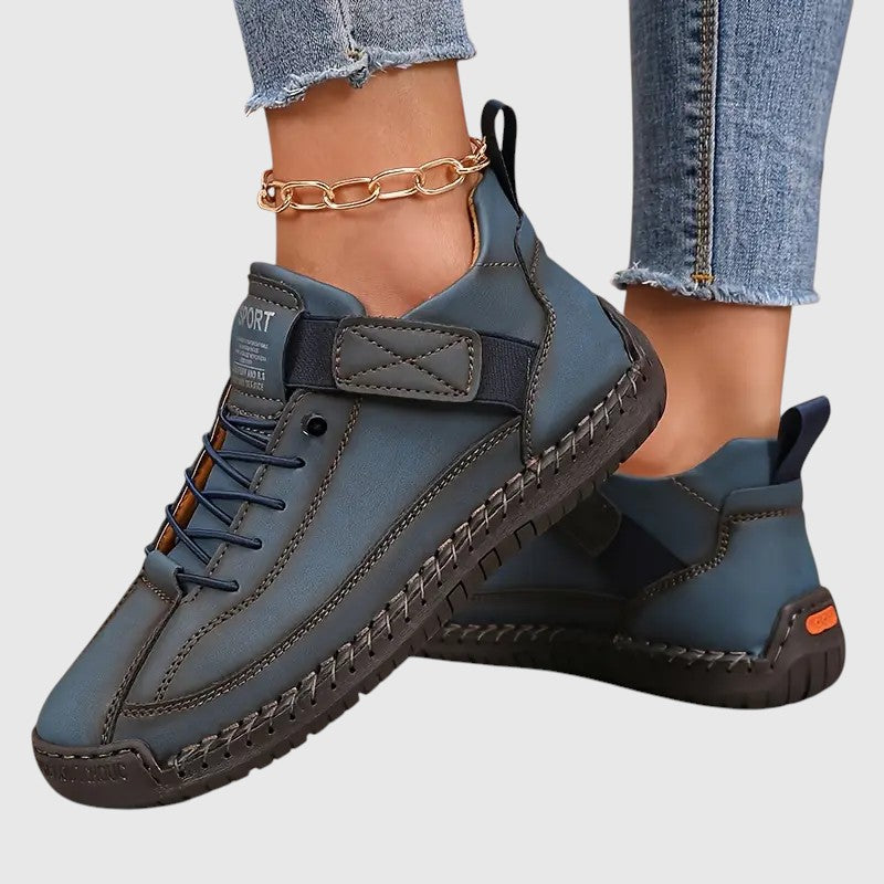 Elira – bekväma och stödjande skinnsneakers för dam