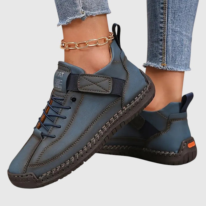 Elira – bekväma och stödjande skinnsneakers för dam