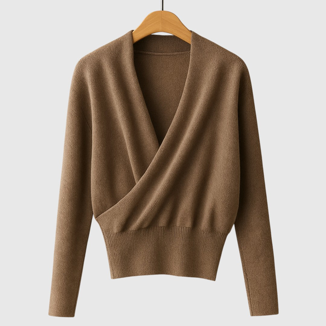 Elena – stickad premiumtröja