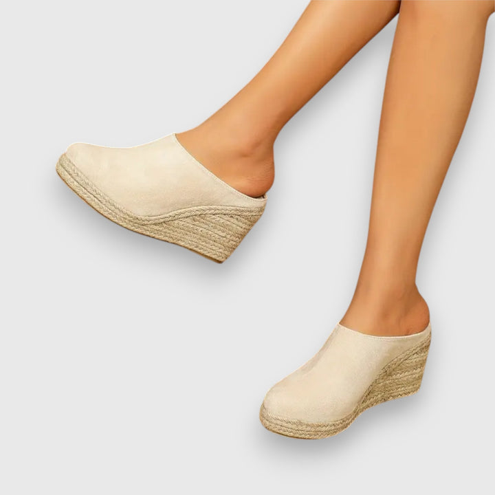 Siena – espadrill med kilklack