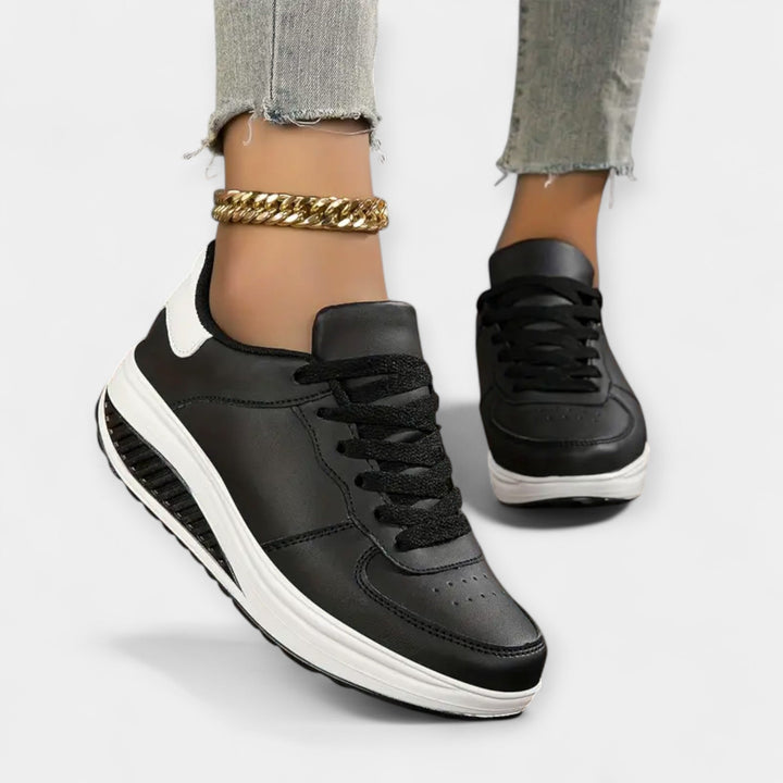 Anatomiska sneakers med luftkudde