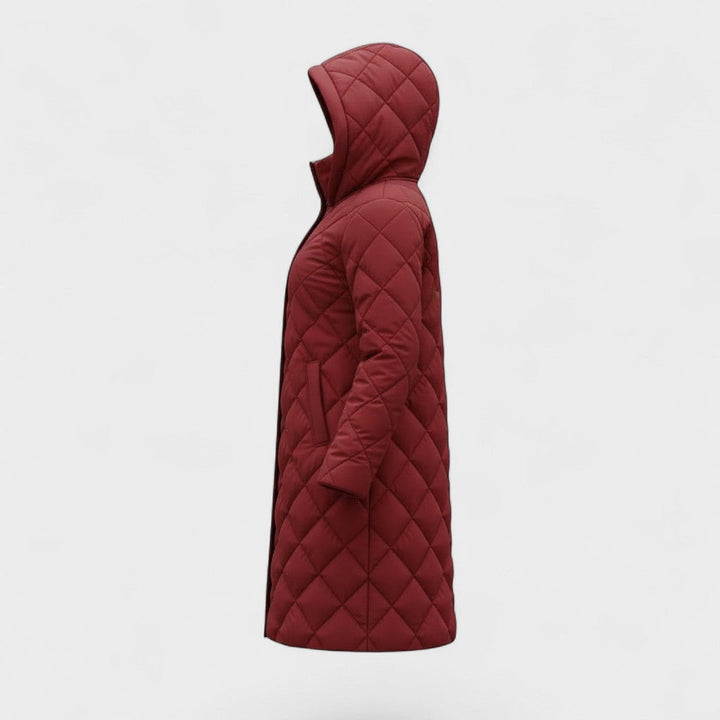 Bogna – elegant pufferjacka med huva