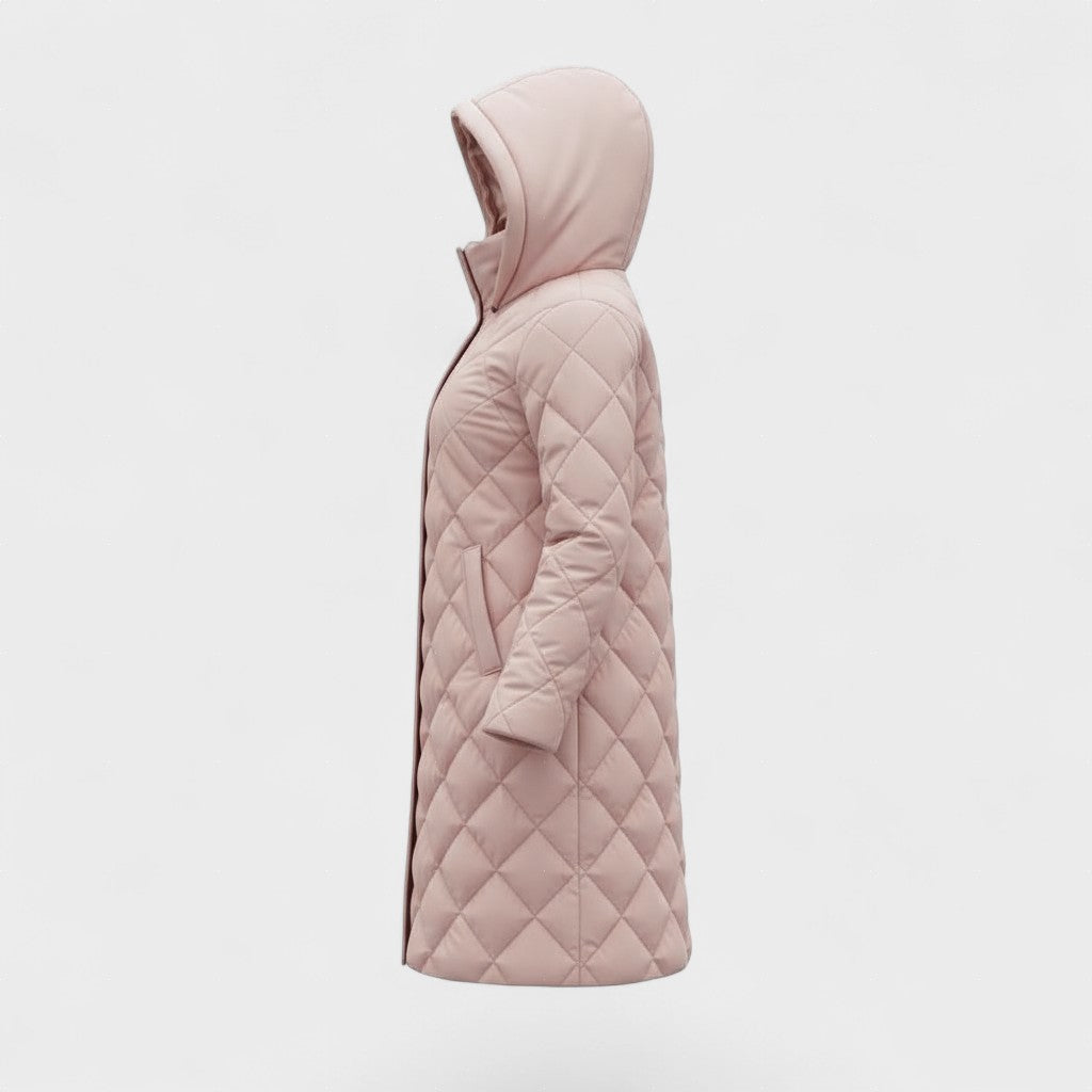 Bogna – elegant pufferjacka med huva