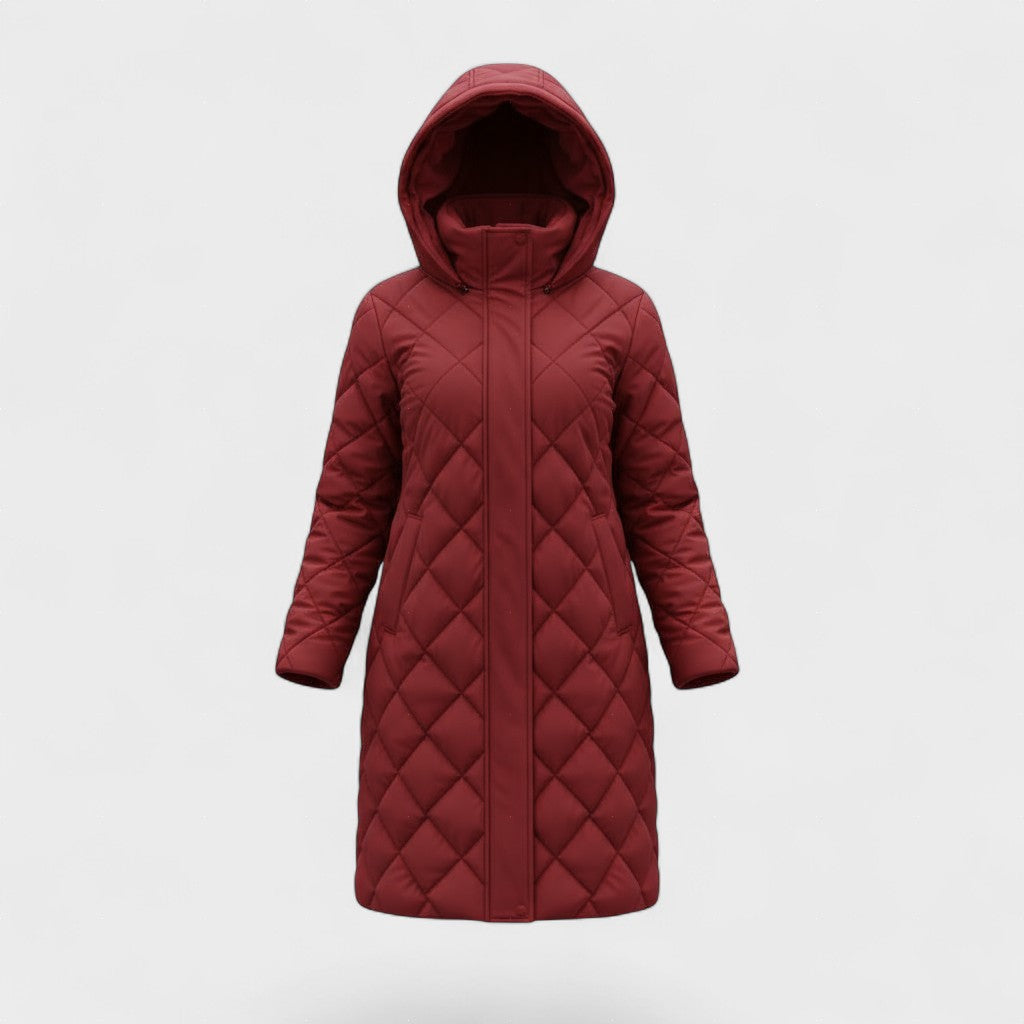 Bogna – elegant pufferjacka med huva