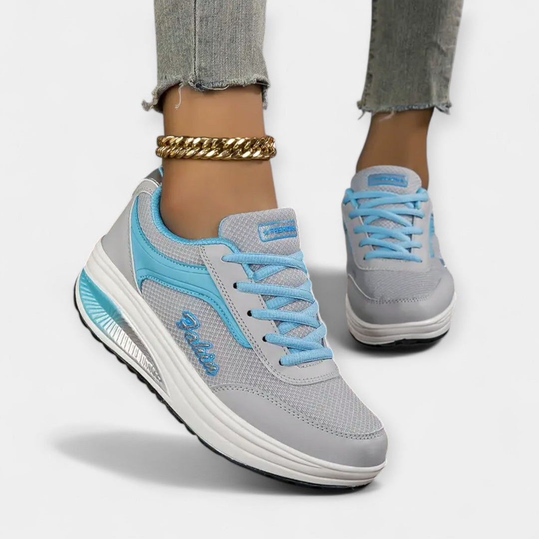 Anatomiska sneakers med luftkudde