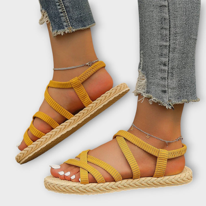 Stilrena och bekväma sandaler