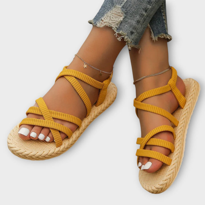 Stilrena och bekväma sandaler
