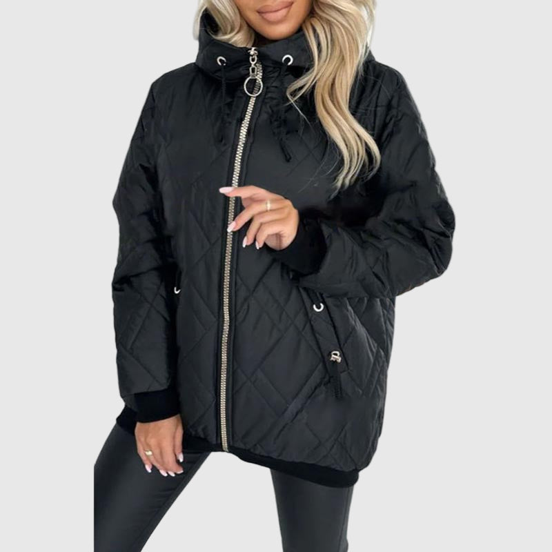 Deyn – mjuk och elegant jacka med huva