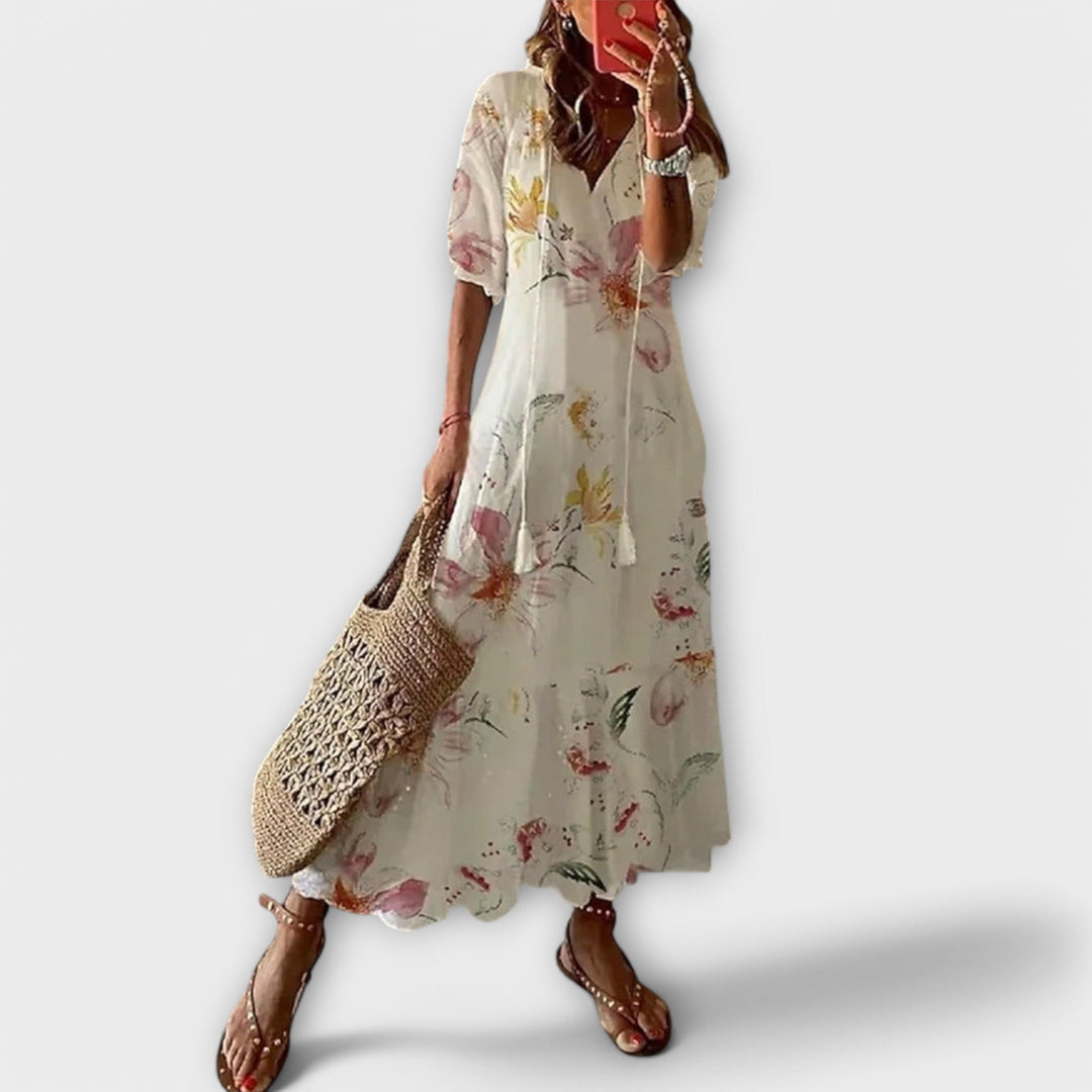 Betina – boho maxiklänning