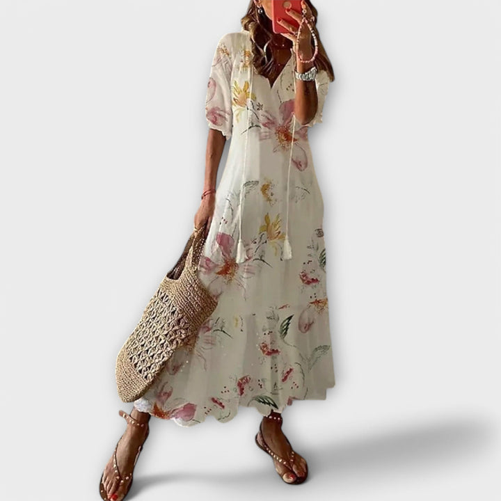 Betina – boho maxiklänning