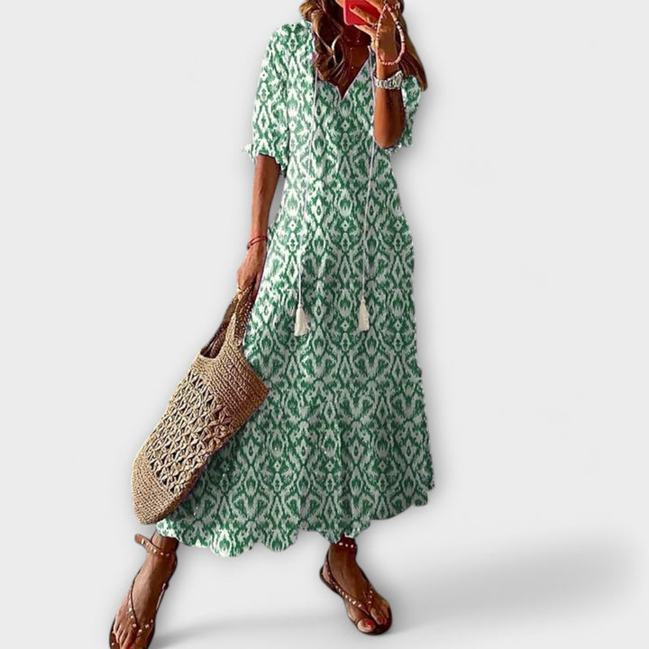 Betina – boho maxiklänning