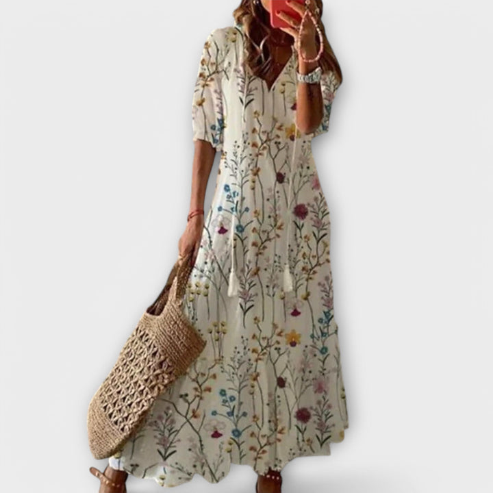 Betina – boho maxiklänning