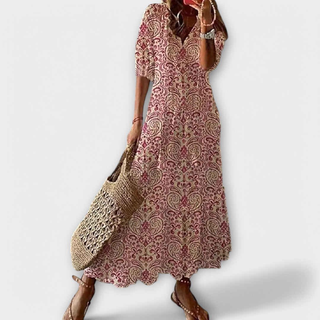 Betina – boho maxiklänning