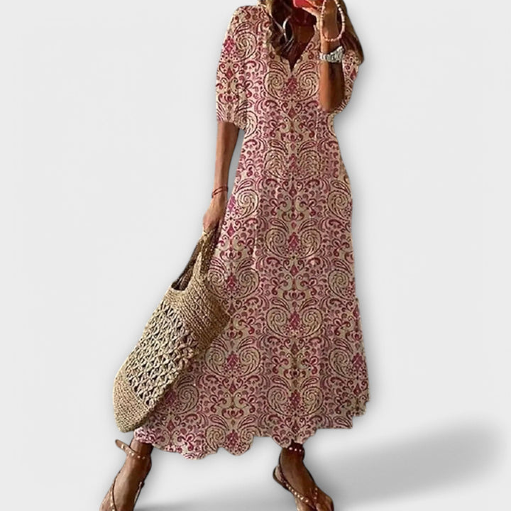 Betina – boho maxiklänning