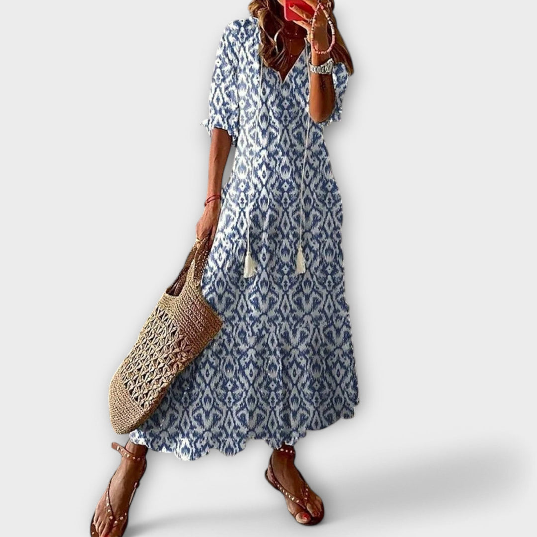 Betina – boho maxiklänning