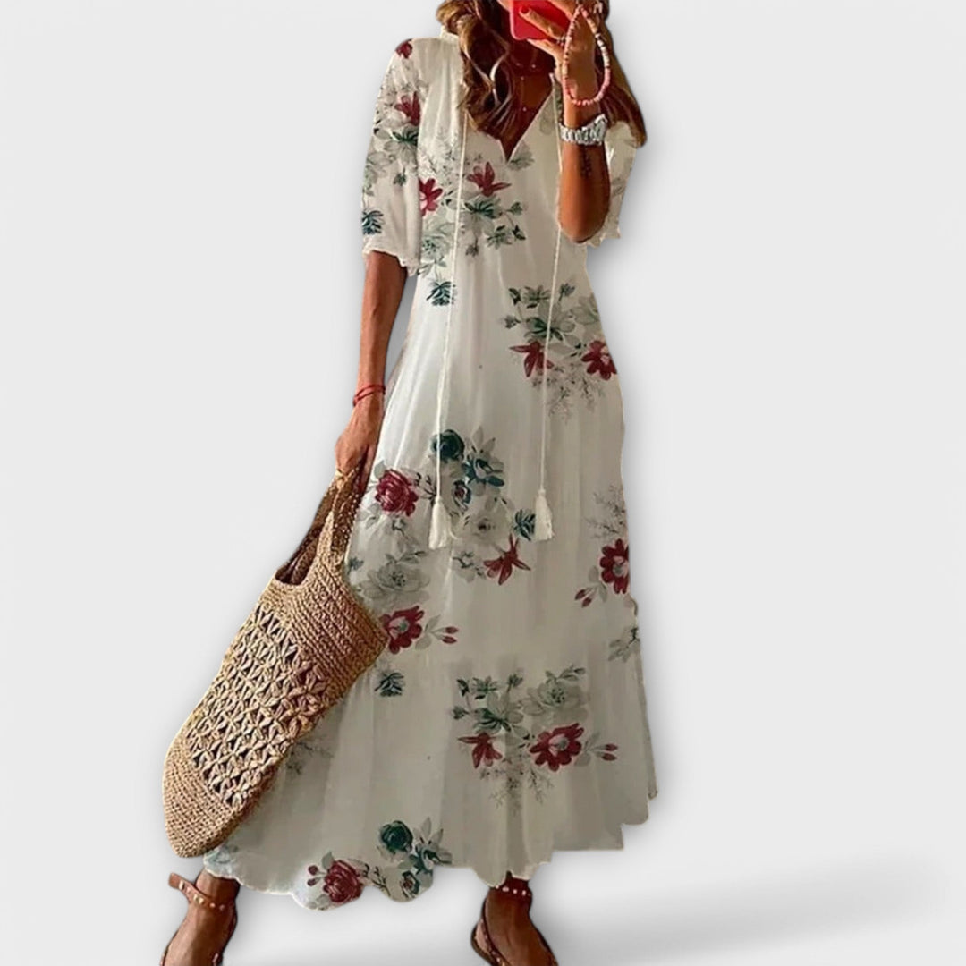 Betina – boho maxiklänning