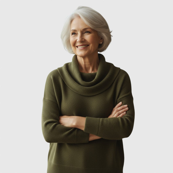 Eliza – tröja med sjalkrage