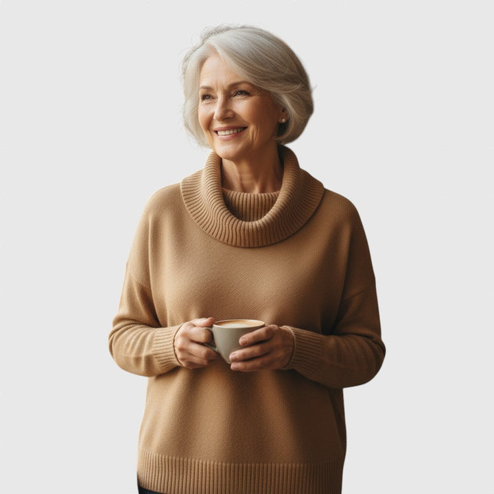 Eliza – tröja med sjalkrage